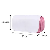 Sublimation Blank Pencil Bag Makeup Bags Large Capacity Multi-Layered Zipper Cosmetic Bag Pencil Case For Heat Transfer Print 2