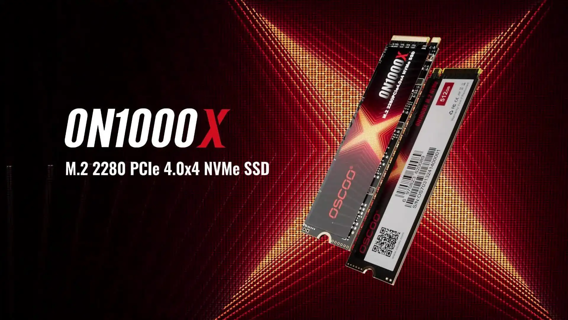 OSCOO 1TB M.2 2280 NVMe SSD 7400MB/s PCIe 4.0x4