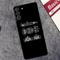 Minimalist F1 Circuit Design Phone Case - Galaxy S20Ultra (JJ8388)