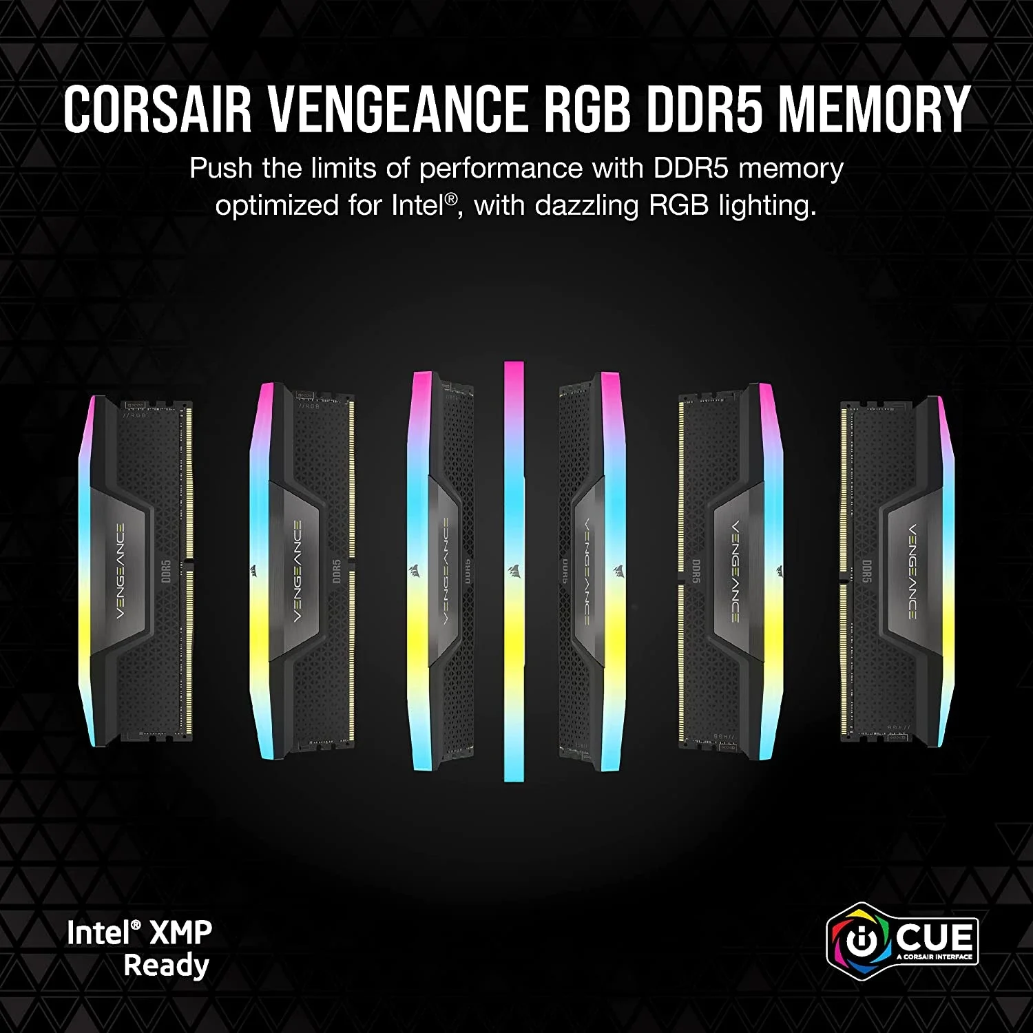 CORSAIR VENGEANCE RGB 32GB(2x16GB) 64GB (2x32GB) DDR5 DRAM Memory -  AliExpress