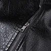 Leather Jacket Men Coats Motorcycle Autumn Travel Fleece Black Zipper Plus Size 6XL 7XL 8XL Oversized Winter Slanted Overcoat 5