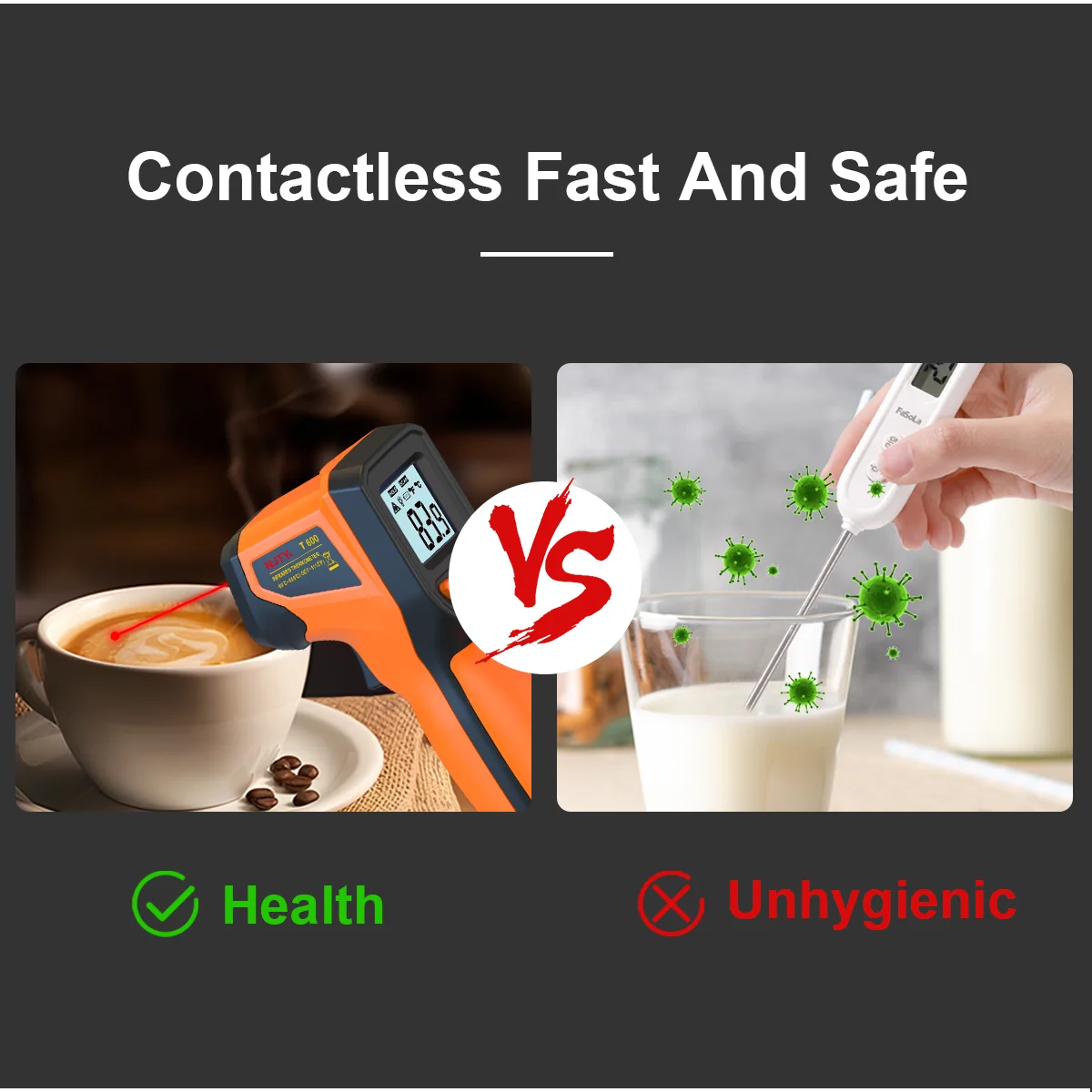 Industrial Infrared Laser Thermometer 2