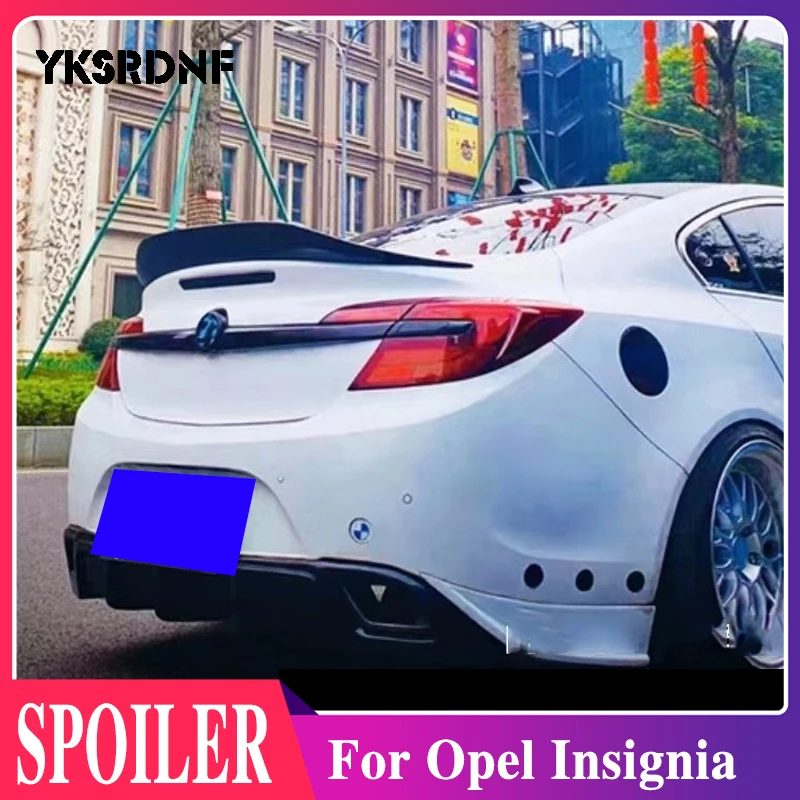 

For Opel Insignia Spoiler 2009-2016 Year Vauxhall Real Carbon Fiber Rear Wing Sport Accessories Body Kit