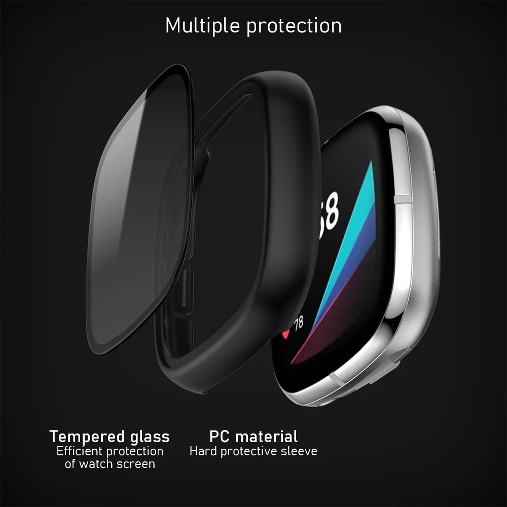 Fitbit Versa 3 ü ȭ  Ʈ ġ ȣ Ŀ ̽ Fitbit Sense/Versa 3  ȭ ȣ ȭ  