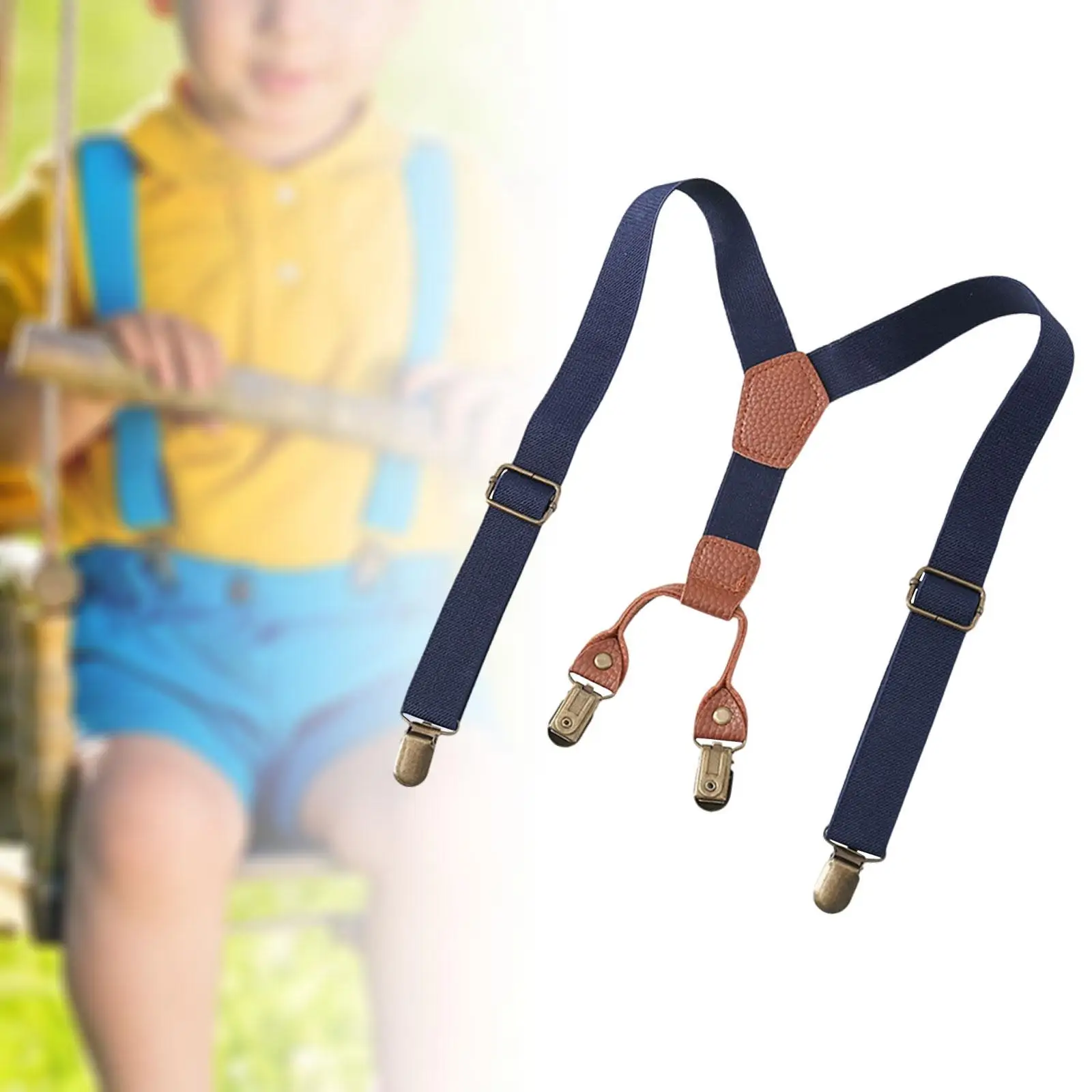 Boys Suspender Elastic Suspenders Clothes Accessories Tuxedo Suspenders