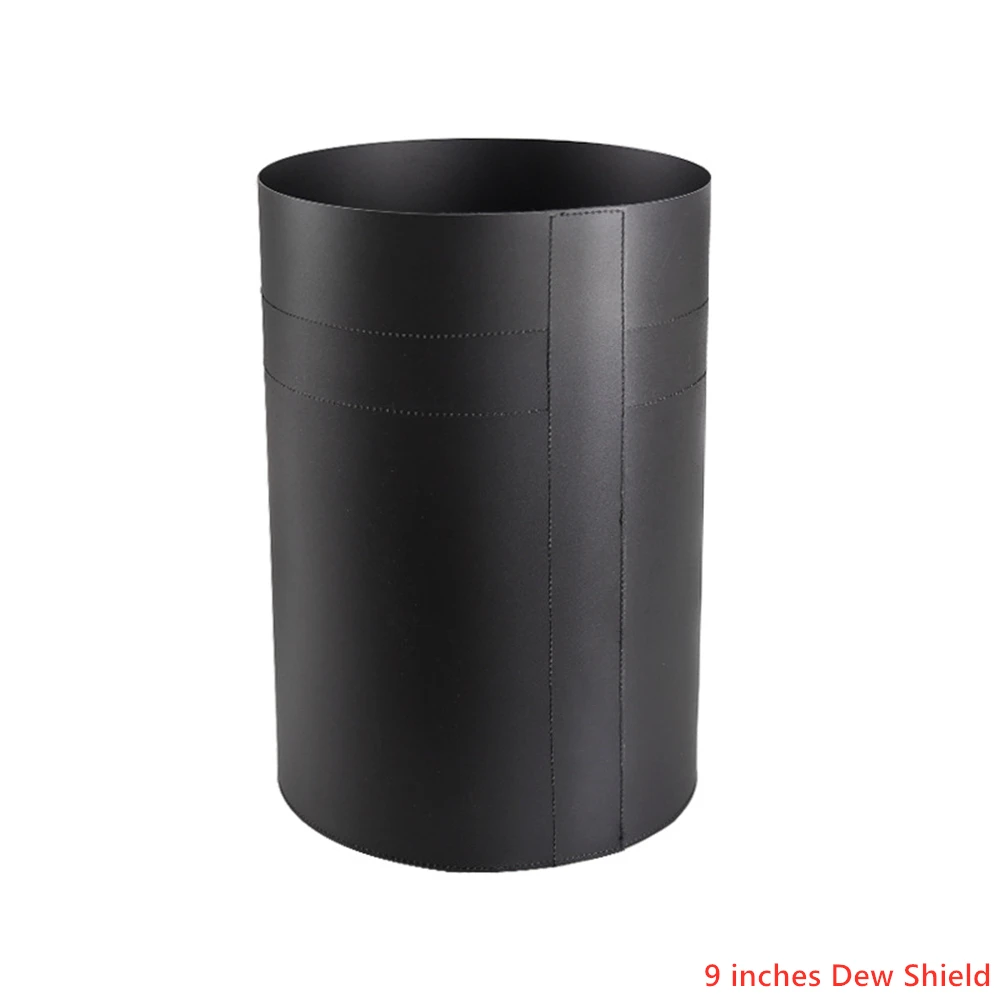 Universal Flexible Plastic Dew Shield for Astronomical Telescopes