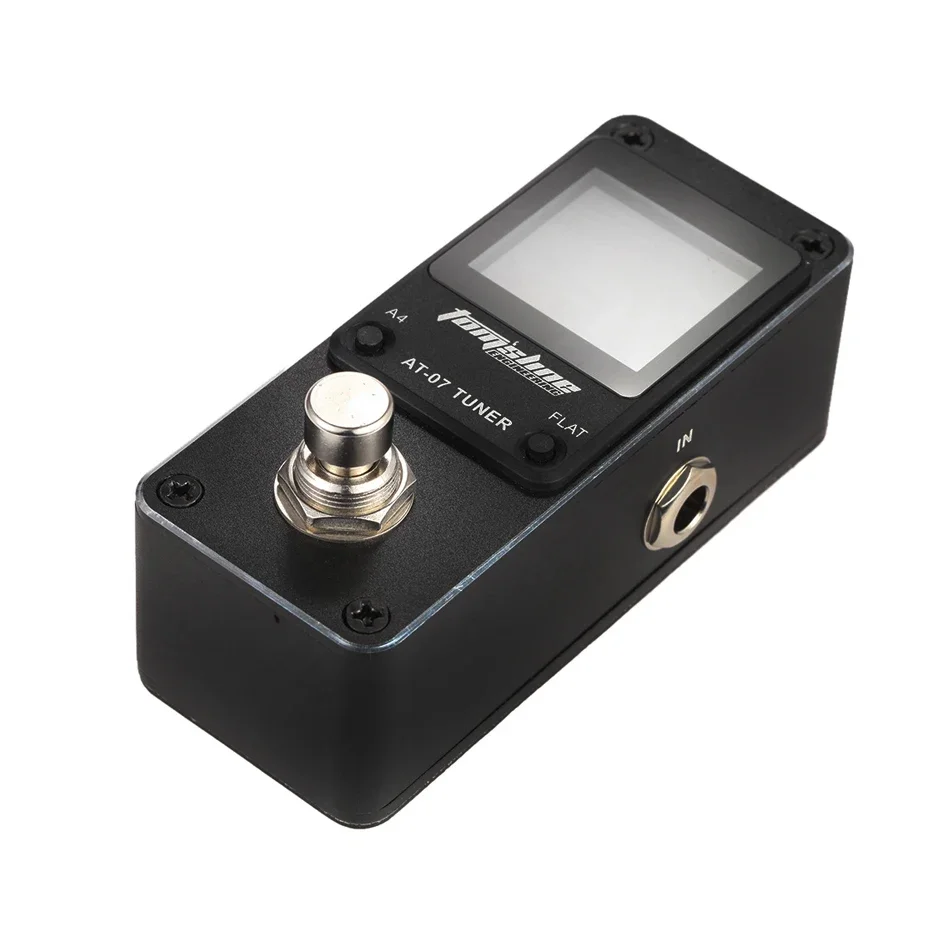 ARomantic♡7点 AROMA AT-07 Mini Foot Guitar Tuner Effect Pedal Guitarra
