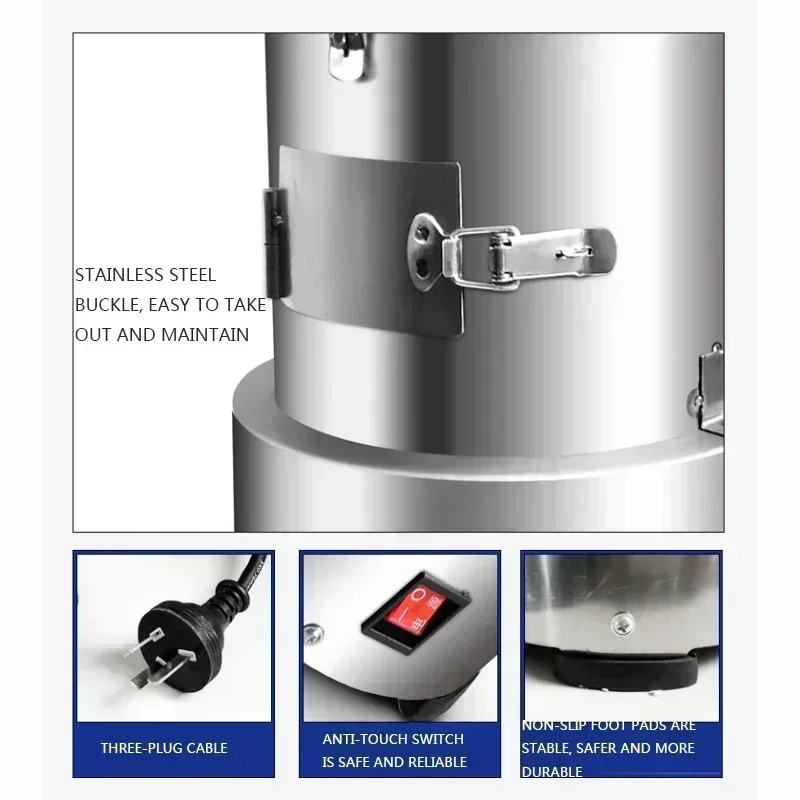 home-use Electric Garlic Peeler Machine  new Peeling Stainless Steel  Commercial for Home Grain Separator Restaurant 4