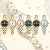 CURREN Simple Round Dial Fashion Dress Quartz Watches for Ladies with Stainless Steel Bracelet Luxury Wristwatches 3