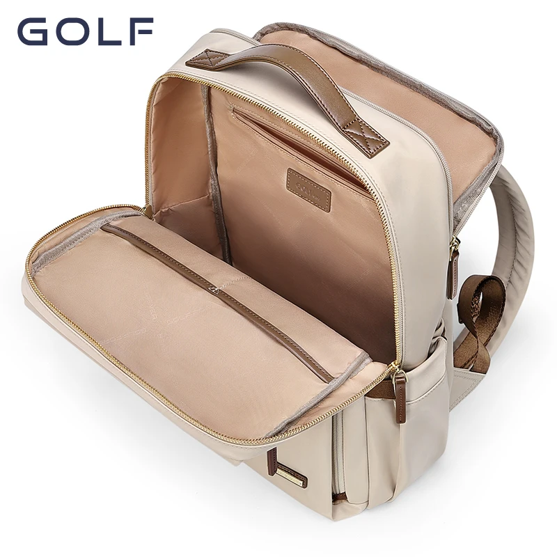 GOLF Women Laptop Backpack 14 15 6 Inches Waterproof Elegant Ladies Backpack Office Business Back Pack Nylon Travel High Quality 6