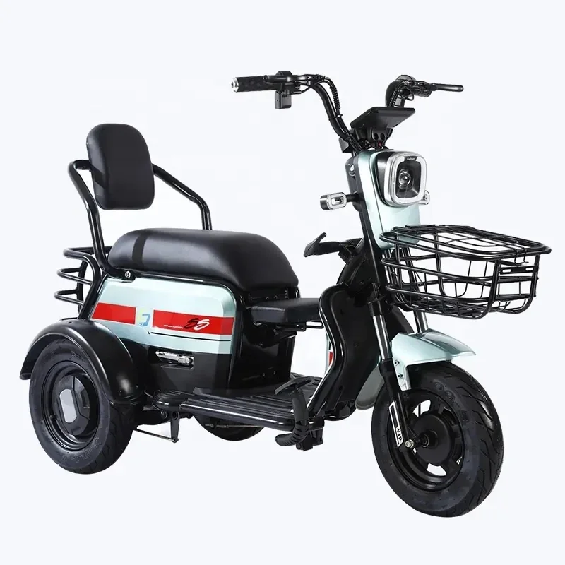 Chinese manufacturer factory sells electric tricycles, small high-equipped adult batteries, 1000 watts electric tricycles