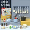 DIY Pretend Play Simulation Pretend Play House Cut Vegetable Cooking Game Set Child Enlightenment Fun Toy Children Gifts 5