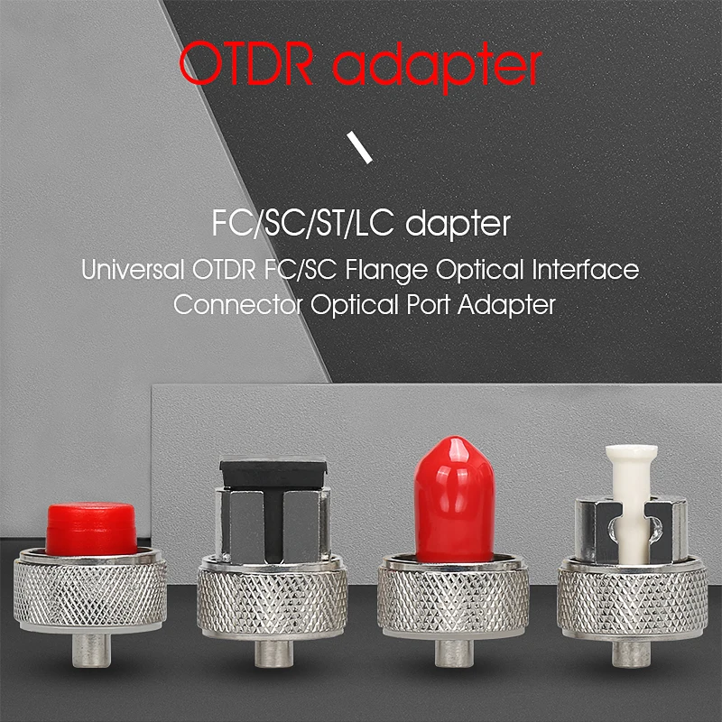 

OTDR transfer connector FC ST SC LC adaptor OTDR Fiber Optic Connector FTTH For Optical Time Domain Reflectometer Fiber Adapter