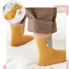 3 Pairs Baby Socks Newborn Baby Boy Girls 0-3 Years Kids Soft Cotton Cartoon Animal Children's Socks for Girls 4