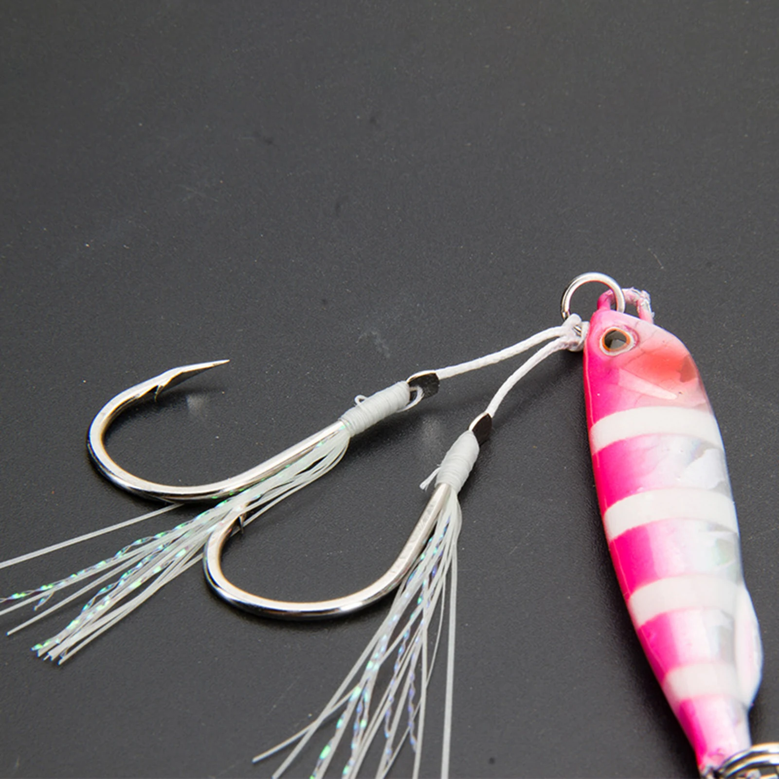 Spherical Jig Heads Lead Hooks Wide Gap Perfect In Line for Saltwater and Freshwater PR Sale