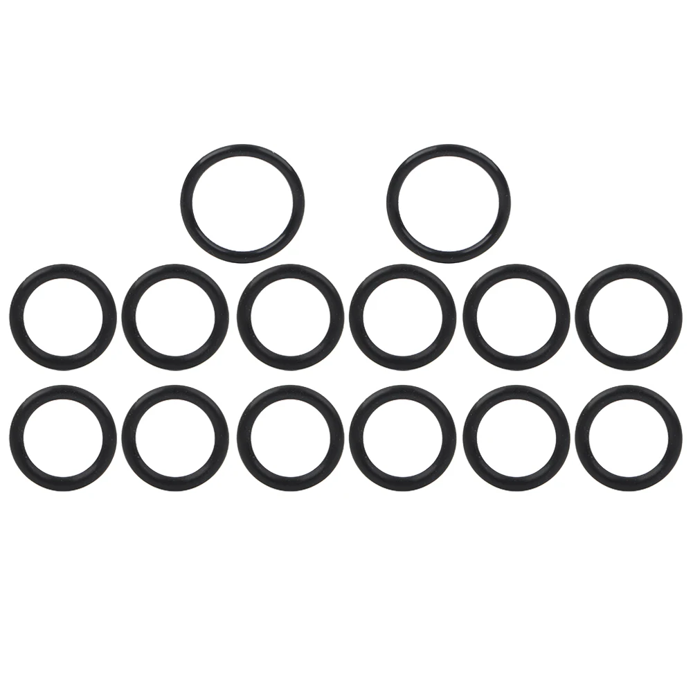 14pcs/set Car Turbocharger Oil Water Coolant Line Gasket Orings Rubber Kits for BMW N54 Z4 X6 335is 335xi 740i 740Li 135i