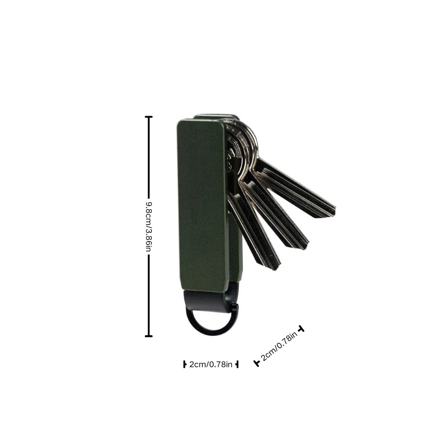 Aluminum Alloy Key Organizer Key Chain Minimalist Innovative Holder for Men & Women