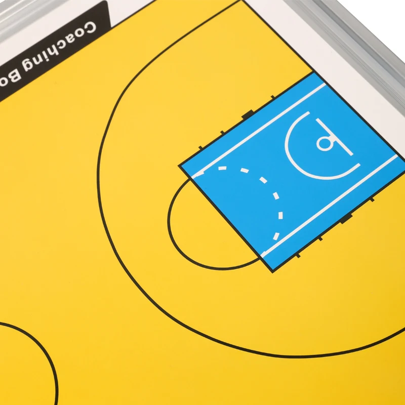 Basketball tactical board Aluminum alloy edge professional coaching board High-grade magnetic tactical double-sided magnet