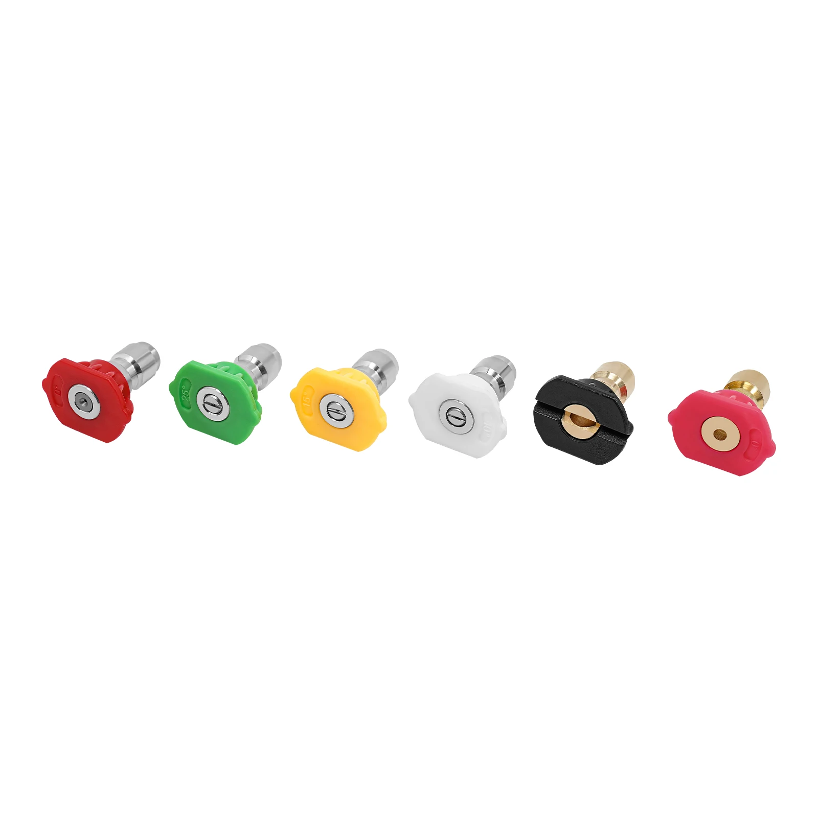 9-teiliges Hochdruckreiniger-Verlängerungsrohr-Set 4000 PSI, professionelles Reinigungswerkzeug mit 1/4-Zoll-Schnellanschlussdüsen für Dachrinnen – Detail 14