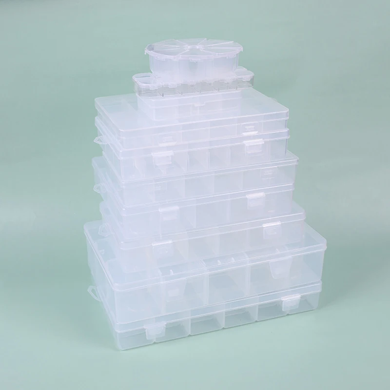 10 PZ TUBI di forza scatole di stoccaggio scatola gioielli scatola