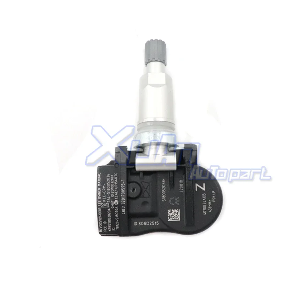XUAN TPMS Ÿ̾ з  , ǴƼ JX35 Q50 Q60 QX60, ֻ Ƽ ƽø  нδ, 40700-3JA0B, 4 