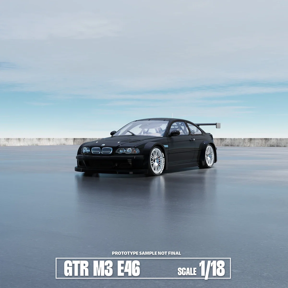 BMW M3 GTR E46 2001 échelle DCN 1:18 Need For Speed Metal Modèle BMW M3 GTR E46 2001 échelle DCN 1:18 Need For Speed Metal Modèle