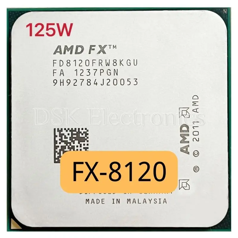 AMD FX-8120 FX 8120 FX-Series3.1 GHz sekiz çekirdekli işlemci işlemci 125W  FX8120 FD8120FRW8KGU soket AM3 + - AliExpress