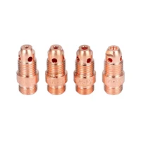 55pcs TIG Welding Torch Accessories Kit Stubby Alumina Nozzle Stubby Gas Lens for TIG WP-17/18/26 Welding Equipment 2