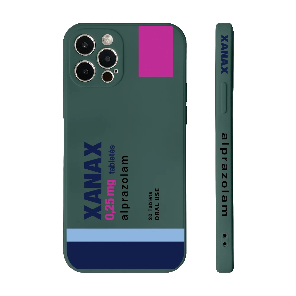 XANAX Box Soft TPU Phone Case Cover
