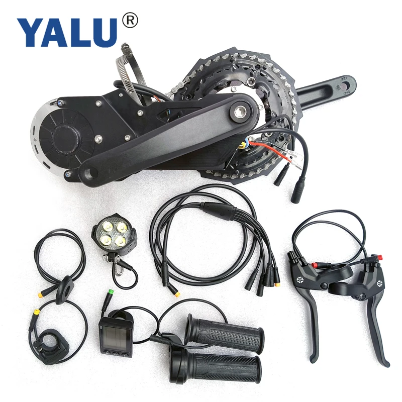 YALUMOTORBrushlessmotorNewDesign500W800W48VMiddleDriveCrank