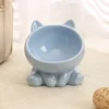 Cat And Dog Rice Bowl Pet Accessories Ceramic Diagonal High Feet Stable Cute Protection Cervical Spine Cat Dog Drinking Bowls ﻿ 6