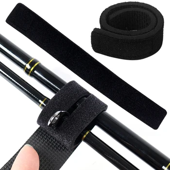 5/10PCS Fishing Rod Tie Holder Belt Strap With Rod Tie Suspenders Wrap Fishing Tackle Portable Outdoor Fishing Tool Accessory 4