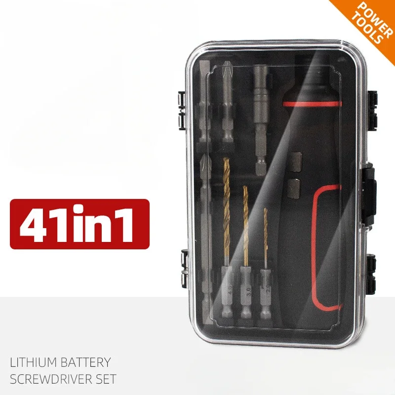 3.6V electric screwdriver set for portable small home decoration with hand and self integrated function