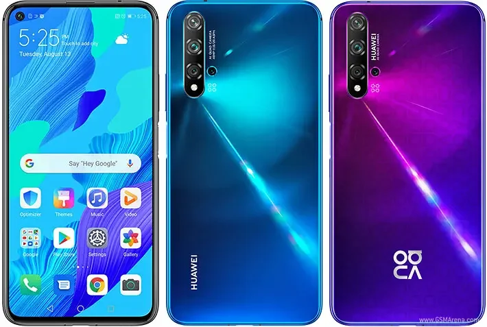Global Version,HUAWEI-Nova 5T,Smartphone Android,6.26 inch,256GB ROM,Google Play Store,Mobile phones,48MP,4G Network,Cellphones