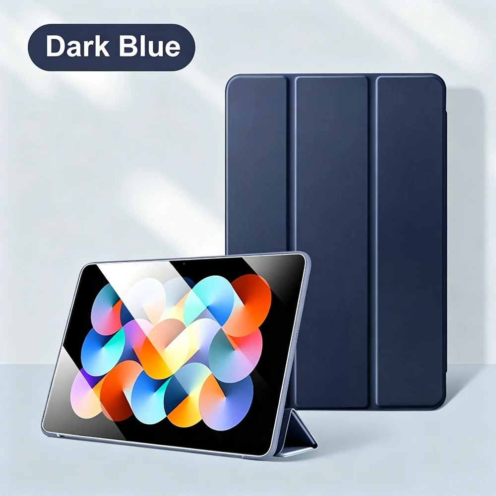 Premium PU Leather Flip Cover with Soft Silicone Shell