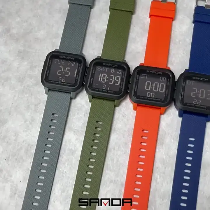 Мужские цифровые часы SANDA Top Sport