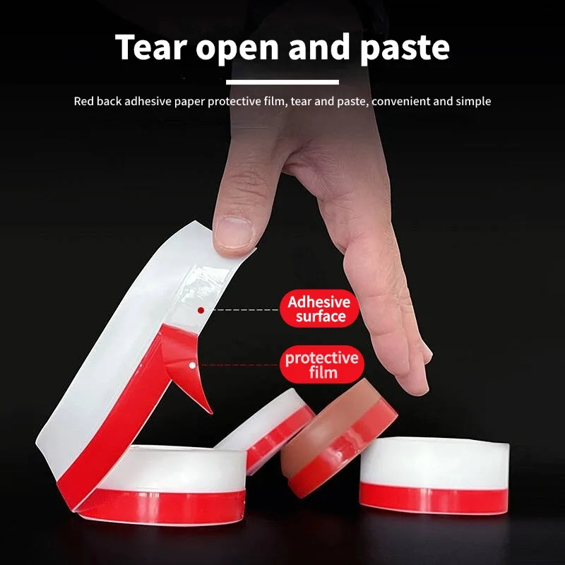 5M Door Bottom Seal Strip Windproof Dust Door Seal Self Adhesive Windshield Sealing Tape Anti-Cold Gap Blocker Sealing Strip