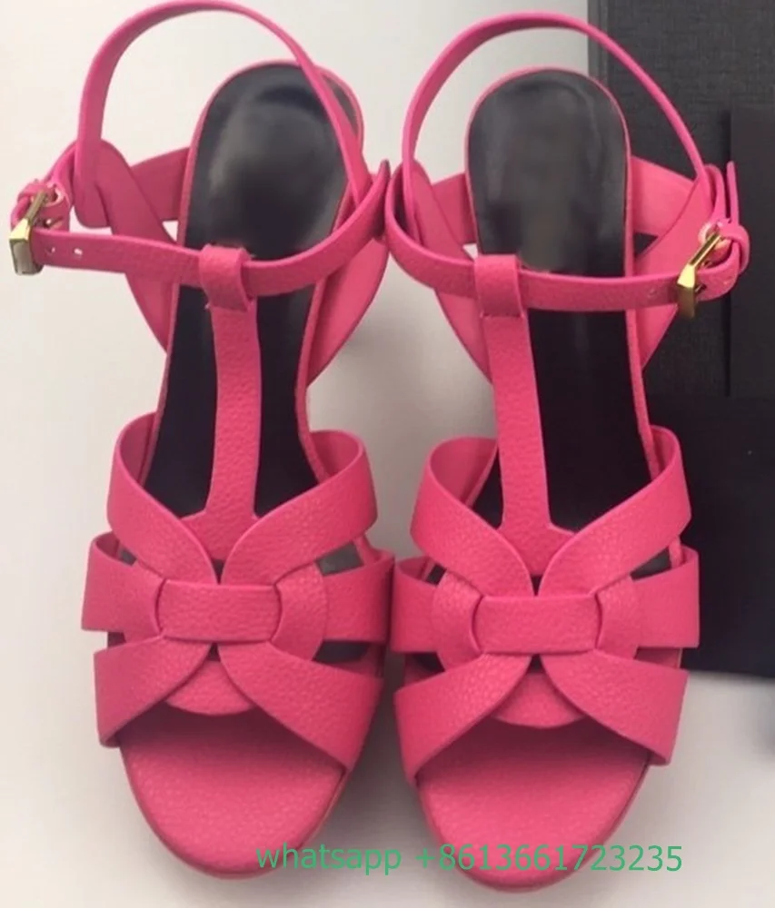 Women Sandals Women High Heels Platform Cross Strap Solid Peep Toe Thin Summer Sandals Slingback Ankle Strap Fashion Party Shoes