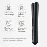 Type-C Rechargeable Hair Straightener Curler Cordless Design for Portable Use Perfect for Travel Dorm and Student Life 2