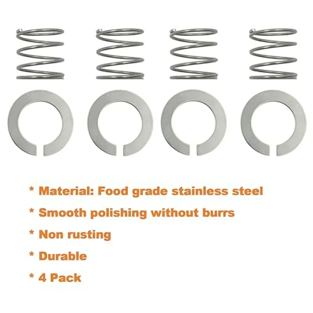Stainless Steel Spring Washer For Kitchenaid Stand Mixer Quick Install Parts Kit Kitchen Mixer Replacemnt Accessories