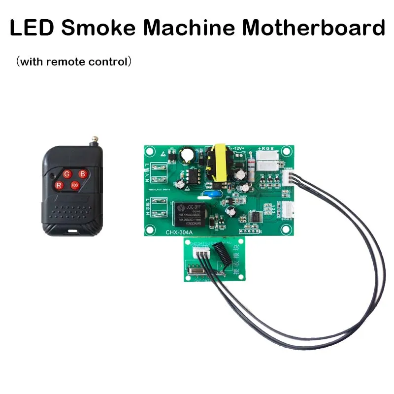 CHX-304A LED Smoke Machine Fog Machine Circuit Board Smoke Main Board Part PCB System with remote control