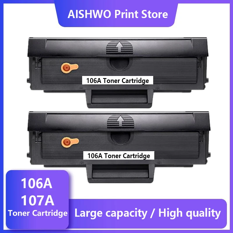 

Совместимый картридж с тонером 106A W1106A (без чипа) для HP 106A, лазерный МФУ 135a/135w/137fnw для HP Laser 107a/107w