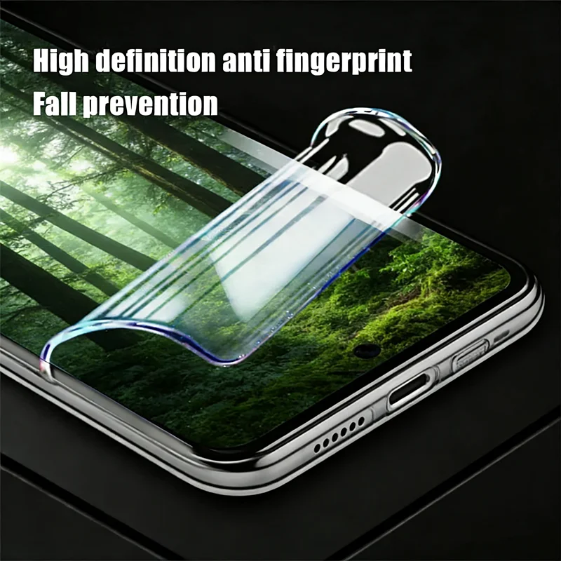 Hydrogel Screen Protector Set - 4 Piece Premium Protection Film