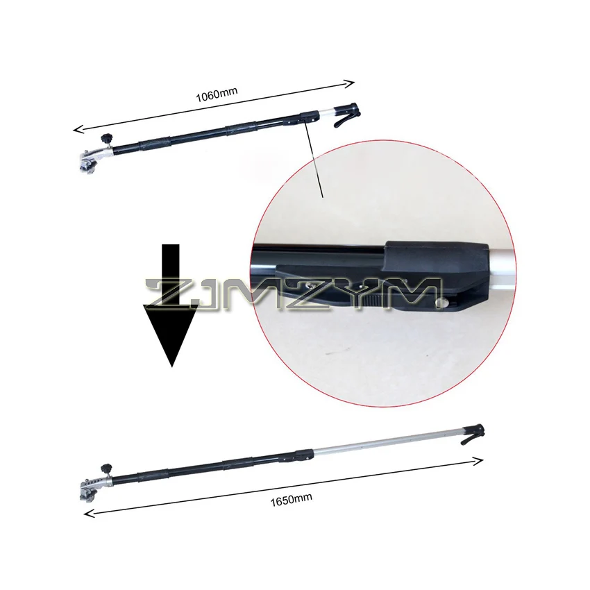 HT2015343 Large Trowel Connecting Rod Drywall Flat Finishing Box Handle Manual Putty Scraper Connecting Rod Finishing Box Handle drywall finishing tool