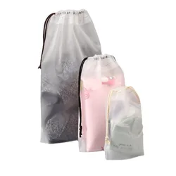 Drawstring Swimming Bags Transparent Beach Storage Bag Waterproof Dry Clothes Family Outdoor Travel Portable Accessories