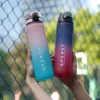 0.5L/0.75L/1L Sports Water Bottle High Capacity Plastic Fitness Portable Leakproof Drinking Bottle Camping Hiking Sports Cups 1