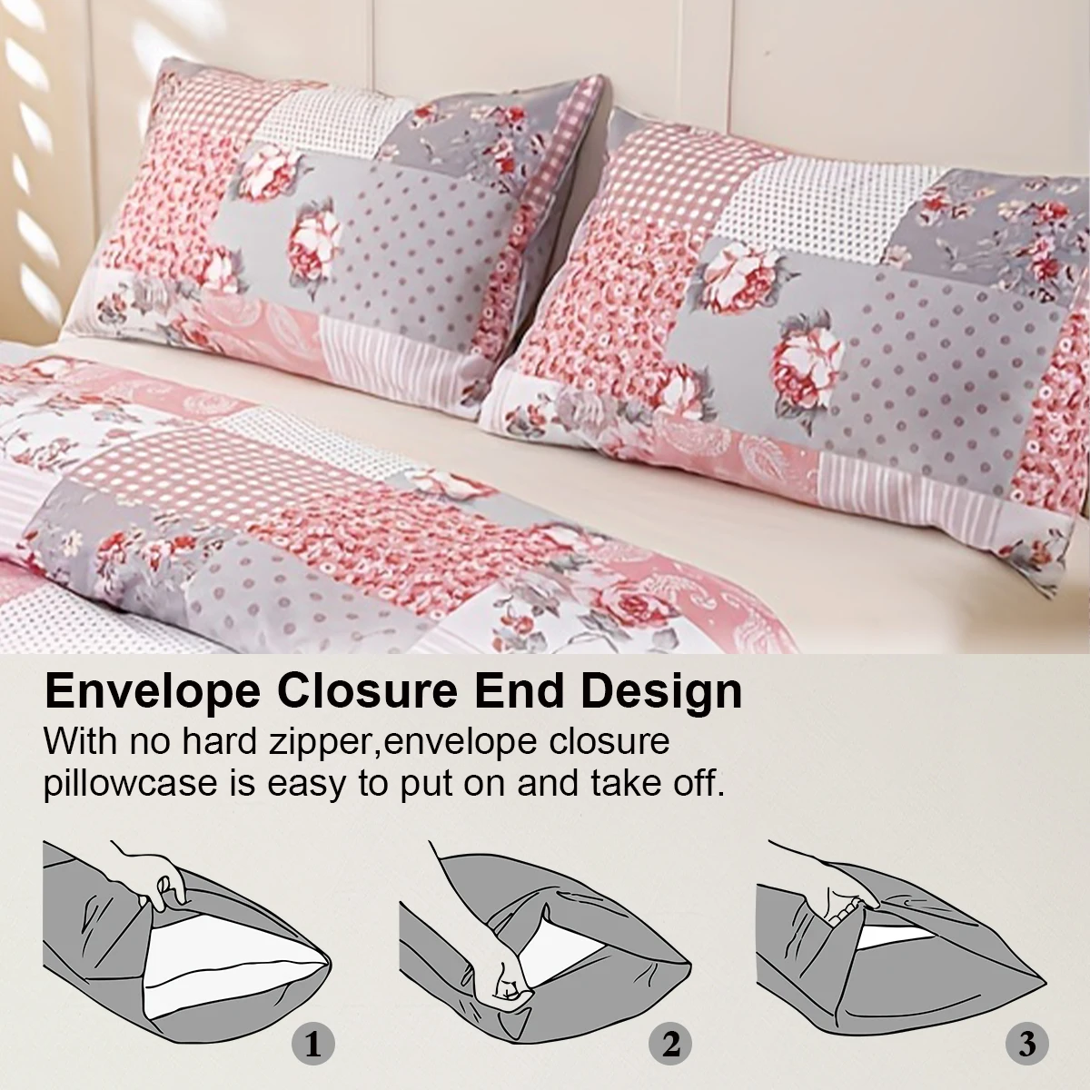 Floral Pattern Duvet Cover 6