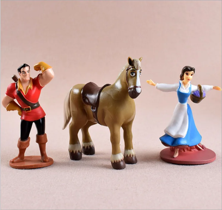 Figurine Belle Enesco – La Belle Et La Bête, Résine Jaune, Collection Adulte