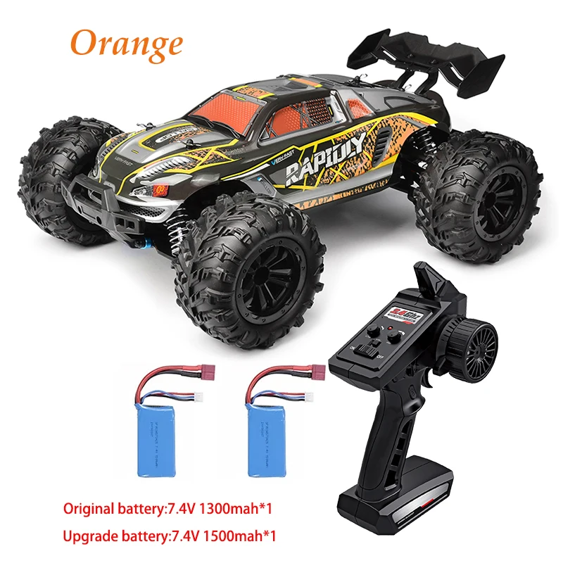 rc car with camera Wltoys RC Cars 2.4G Brushless High Speed Racing With LED 4WD Drift Remote Control Off-Road 4x4 Truck Toys For Adults And Kids remote control police car RC Cars