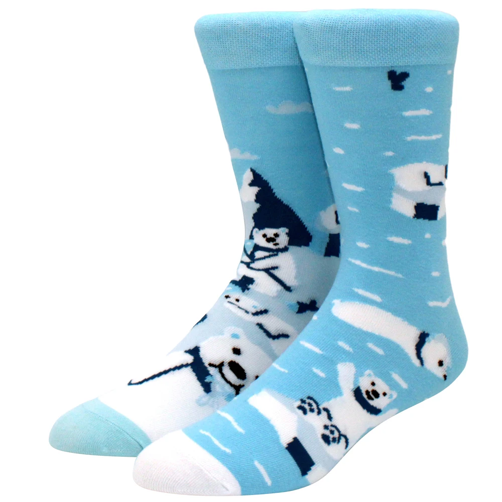 Premium Cotton Novelty Socks with Fun Food Pattern